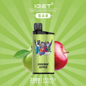 DOUBLE APPLE – IGET BAR – 3500 PUFFS