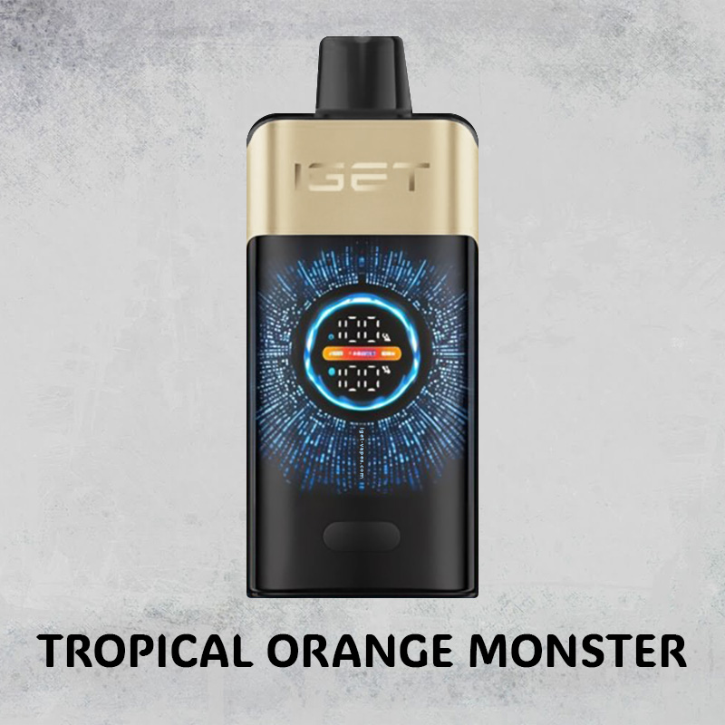 TROPICAL ORANGE MONSTER – IGET ONE – 12000 PUFFS