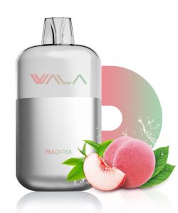 Wala POP 10000 Puffs – Peach Tea
